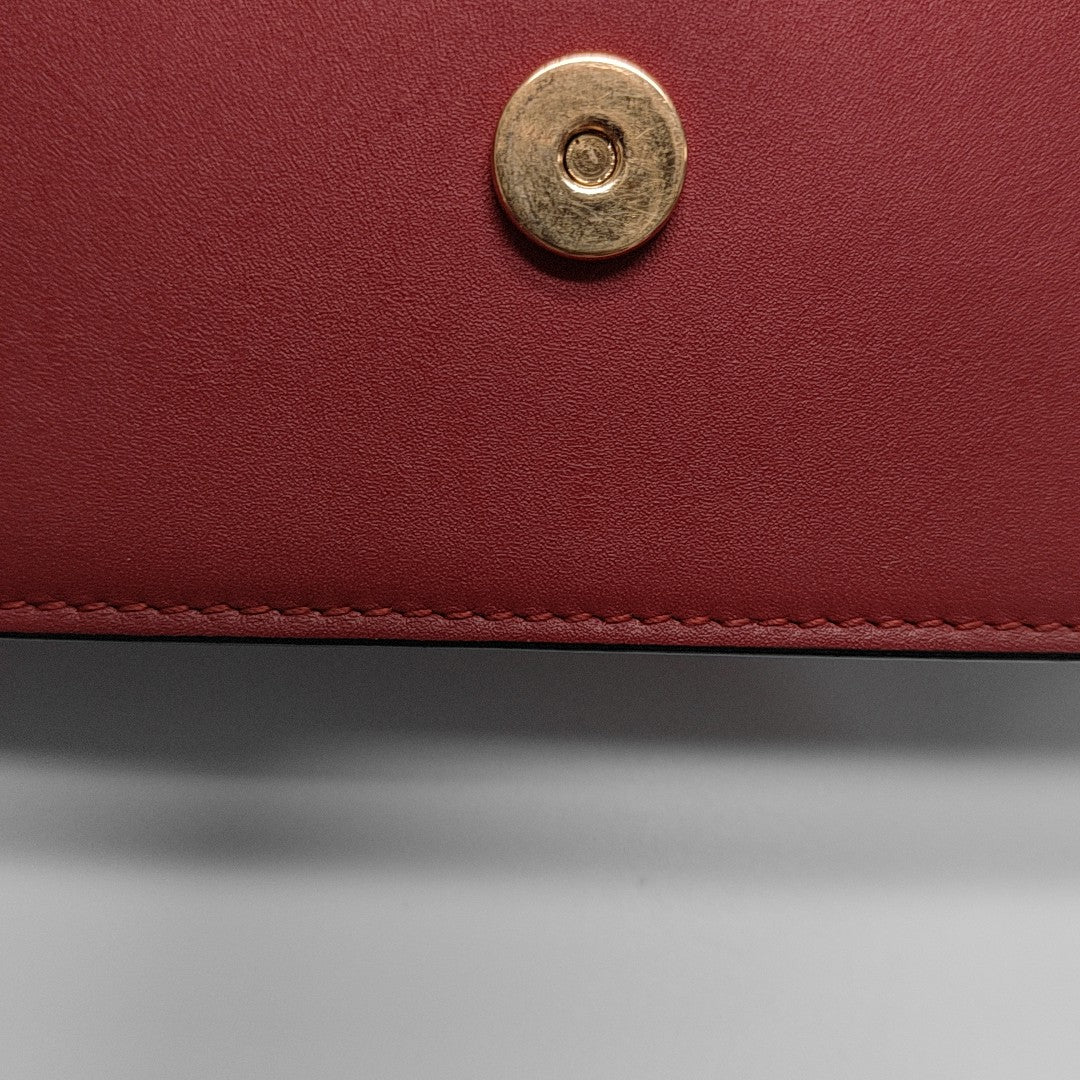 Sylvie Super Mini Calfskin Red