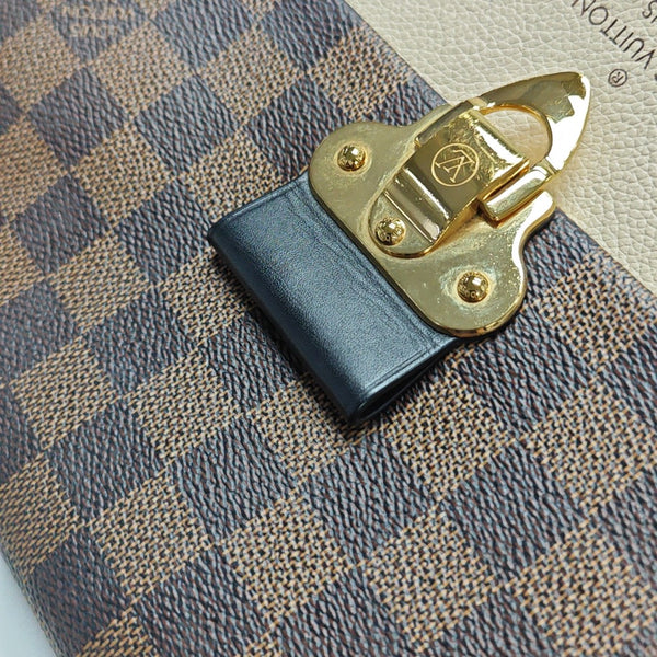 VAVIN PM Damier Ebene Coated Canvas Brown