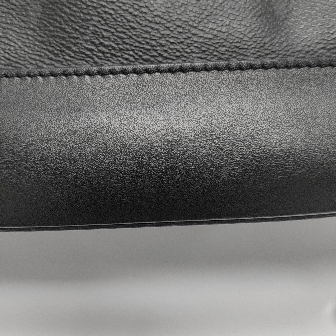 STEAMER Monogram Coated Canvas Black
