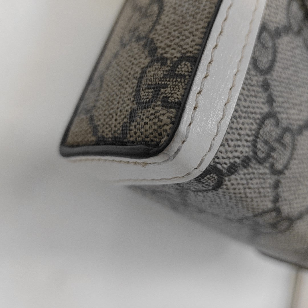 Horsebit 1955 Mini Coated Canvas Beige