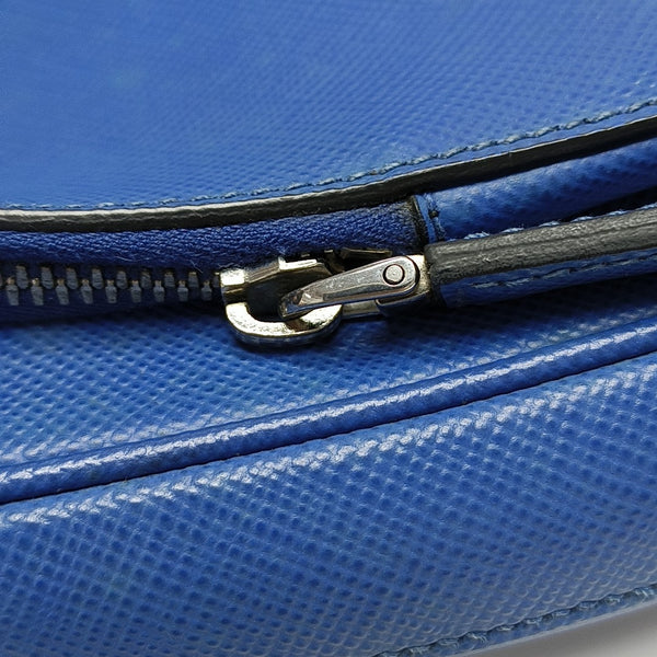 Saffiano Calfskin Tote Bag Blue