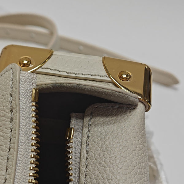 SIDE TRUNK PM Calfskin Beige