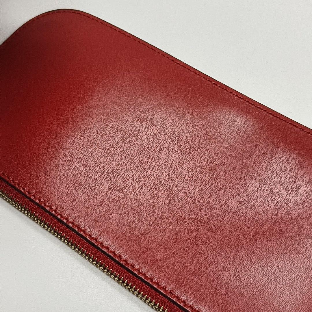 Calfskin Tote Bag Red