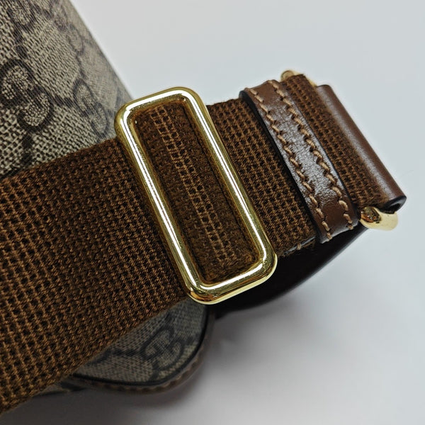 Monogram Coated Canvas Shoulder Bag Beige