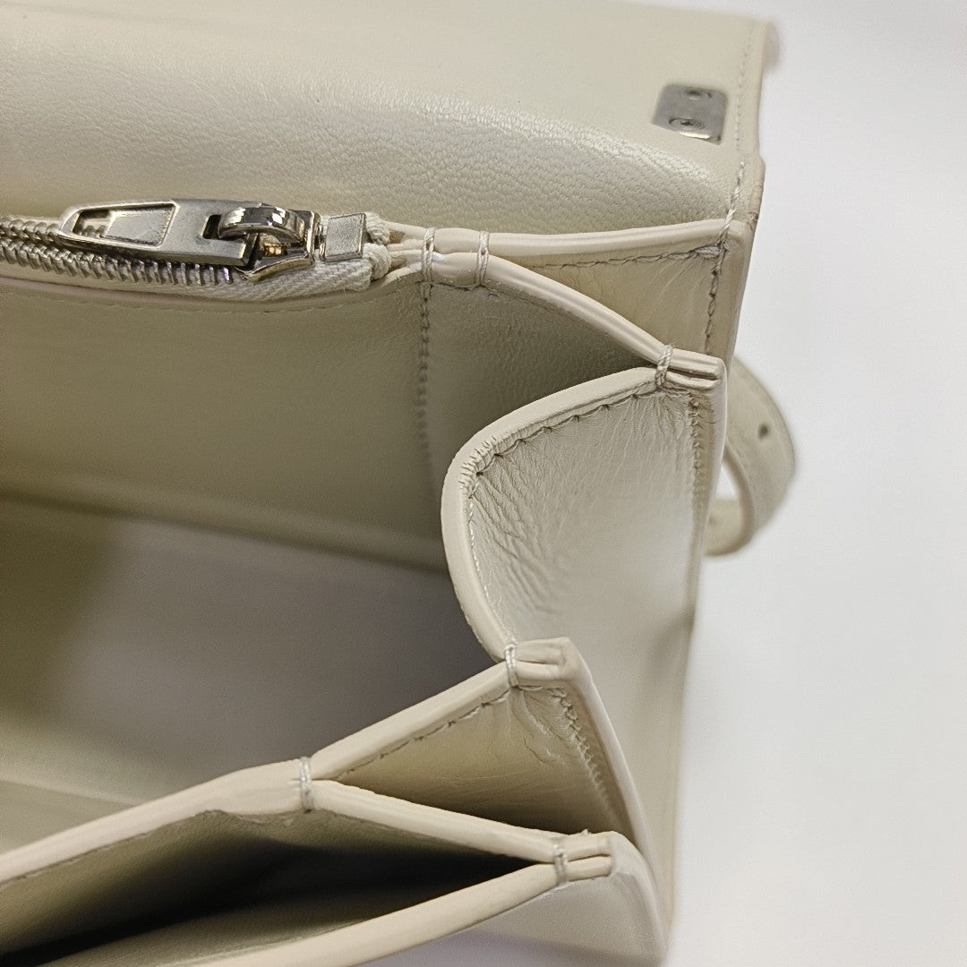 Crush becerro pequeño beige