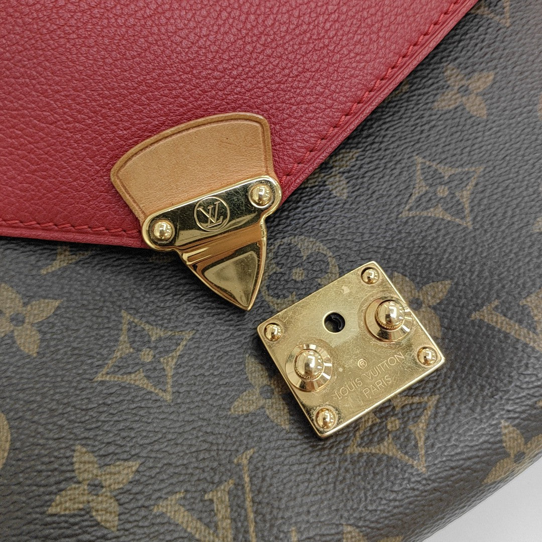 PALLAS BB Monogram Coated Canvas Brown
