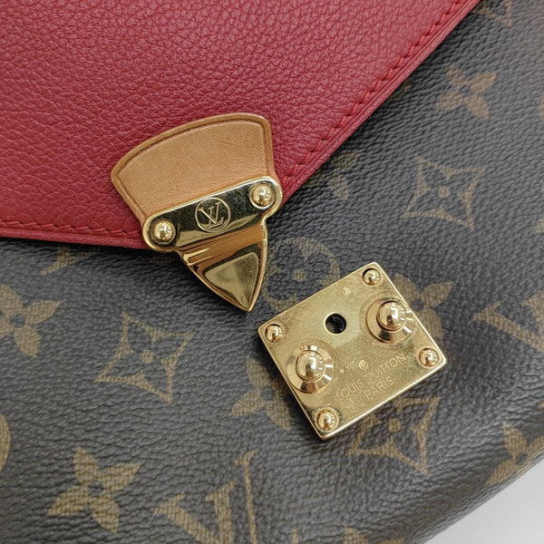 PALLAS BB Monogram Coated Canvas Brown
