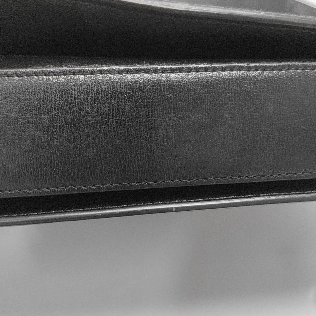 BELLECHASSE Medium Calfskin Black