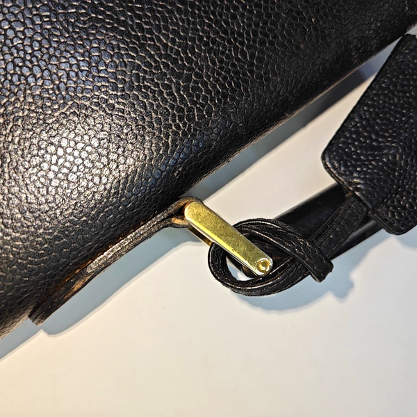 Grained Calfskin Black