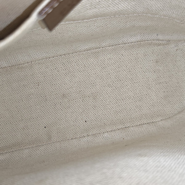 Horsebit 1955 Mini Coated Canvas Beige