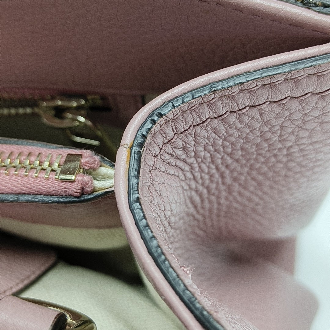 Bamboo 1947 Medium Calfskin Pink