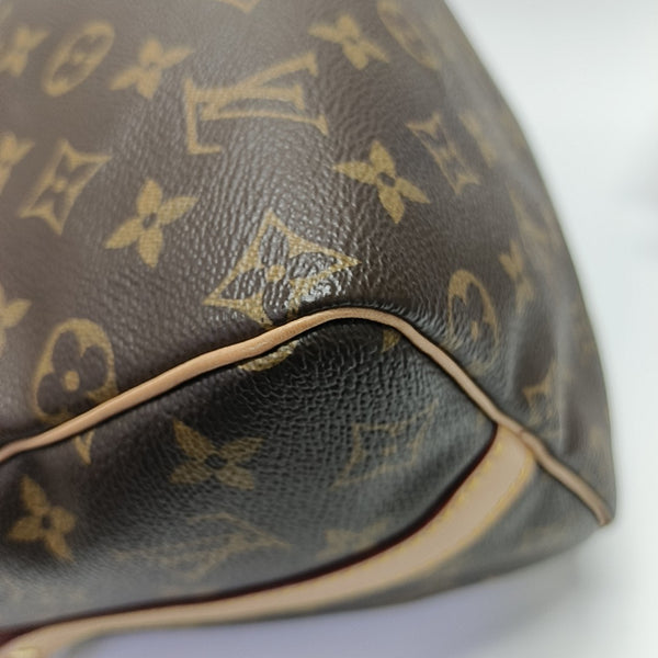 SPEEDY 25 Monogram Coated Canvas Brown