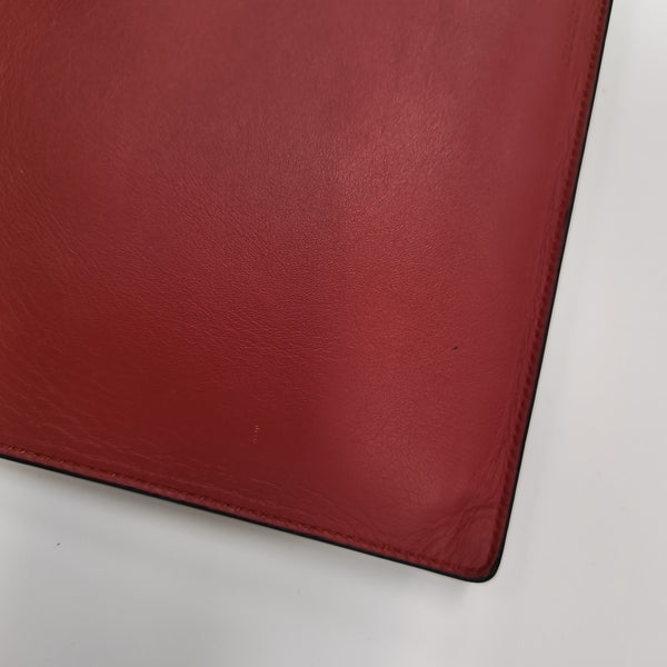 Monogram Coated Canvas Clutch Black