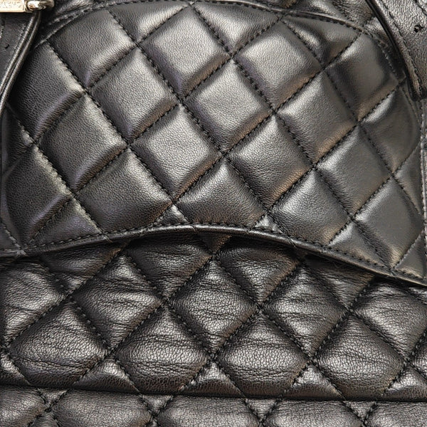 URBAN SPIRIT Small Quilted Lambskin Black