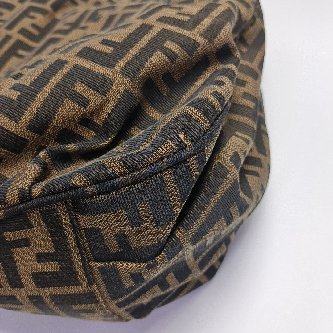 Canvas Shoulder Bag Brown