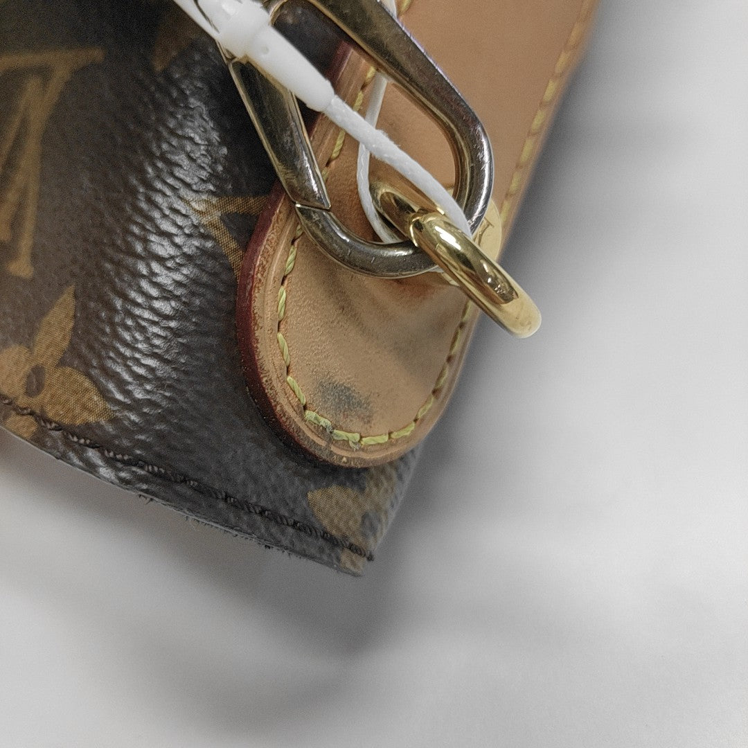 DUFFLE Monogram Coated Canvas Brown