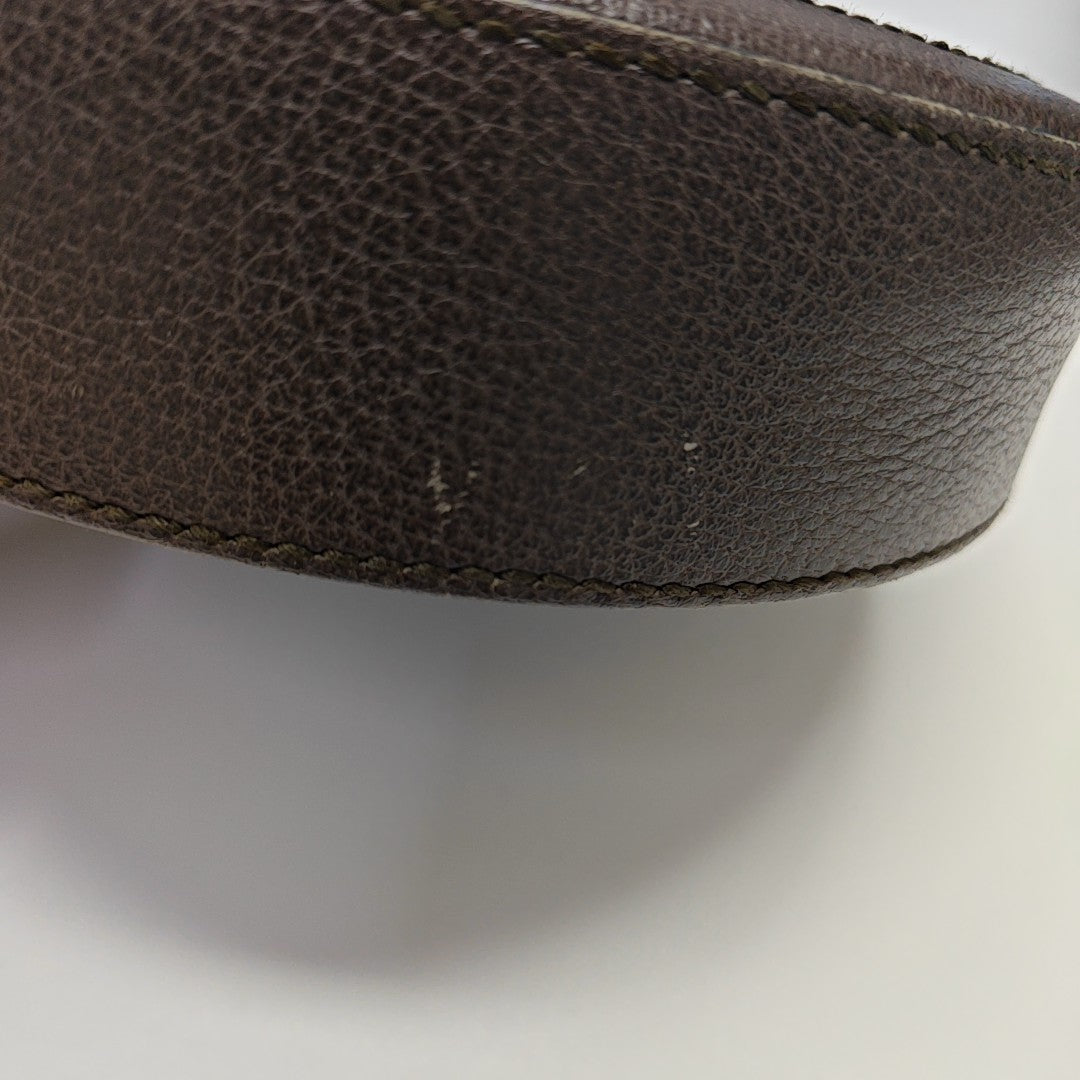 Ophidia Mini Monogram Coated Canvas Beige