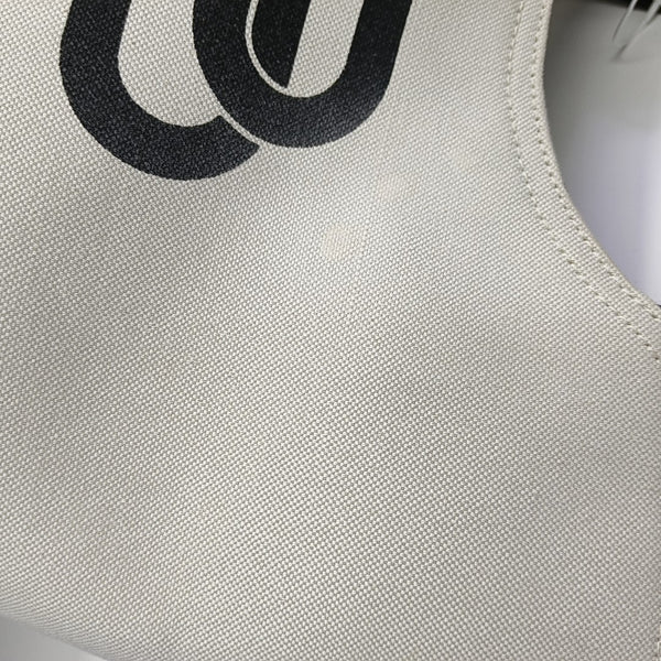 Canvas Bucket Bag White