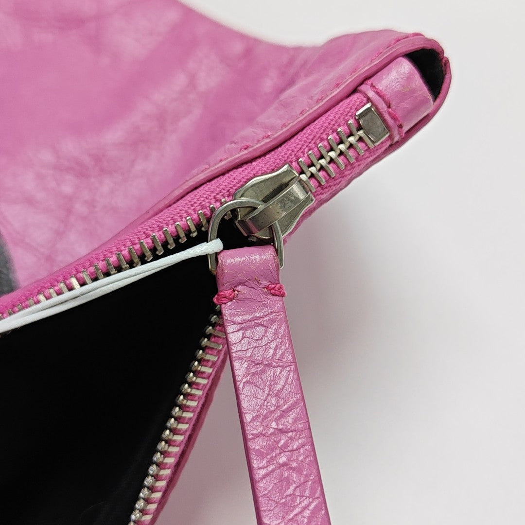 Calfskin Clutch Pink