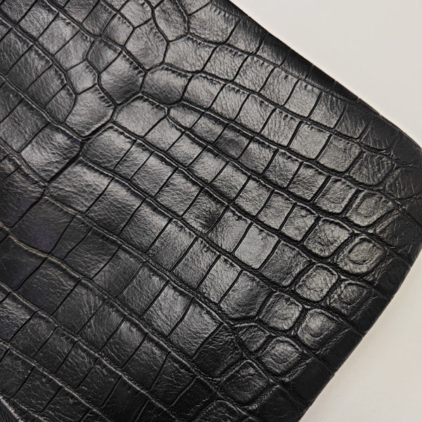 Calfskin Clutch Black