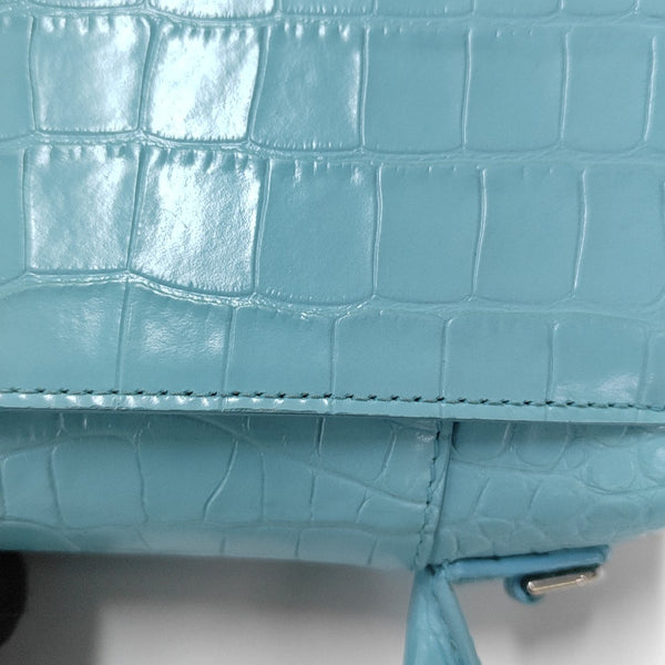 Hourglass XS Calfskin Blue