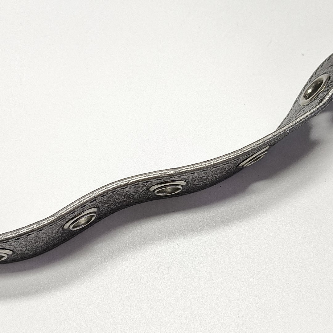 Le Cagole Calfskin Silver