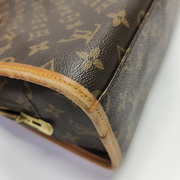 VINTAGE RIVOLI Monogram Coated Canvas Brown