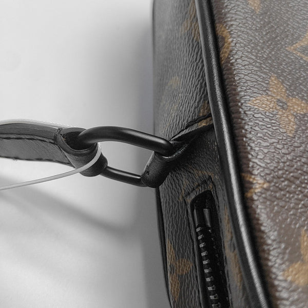 CHRISTOPHER Monogram Coated Canvas Brown