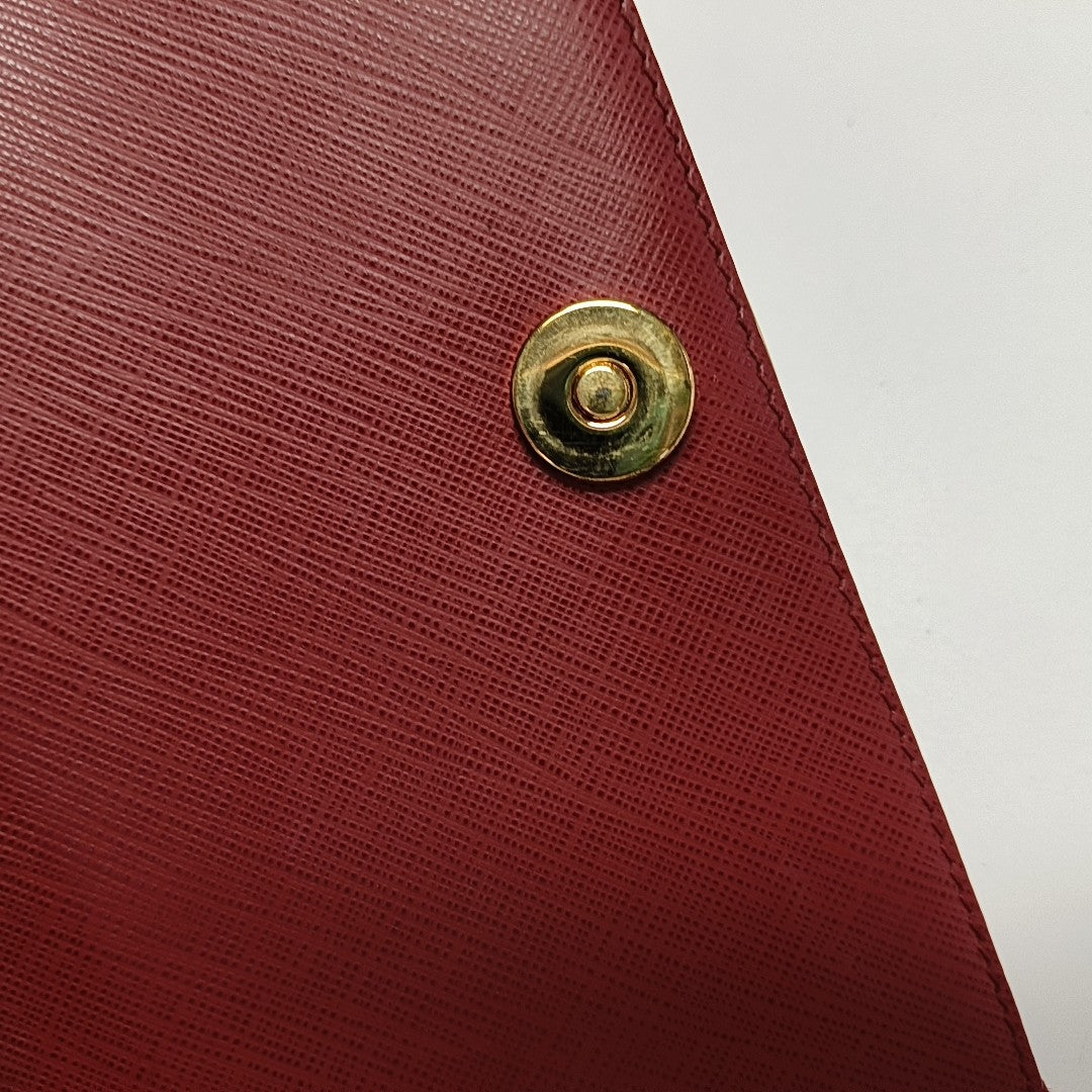 Ginny Calfskin Red