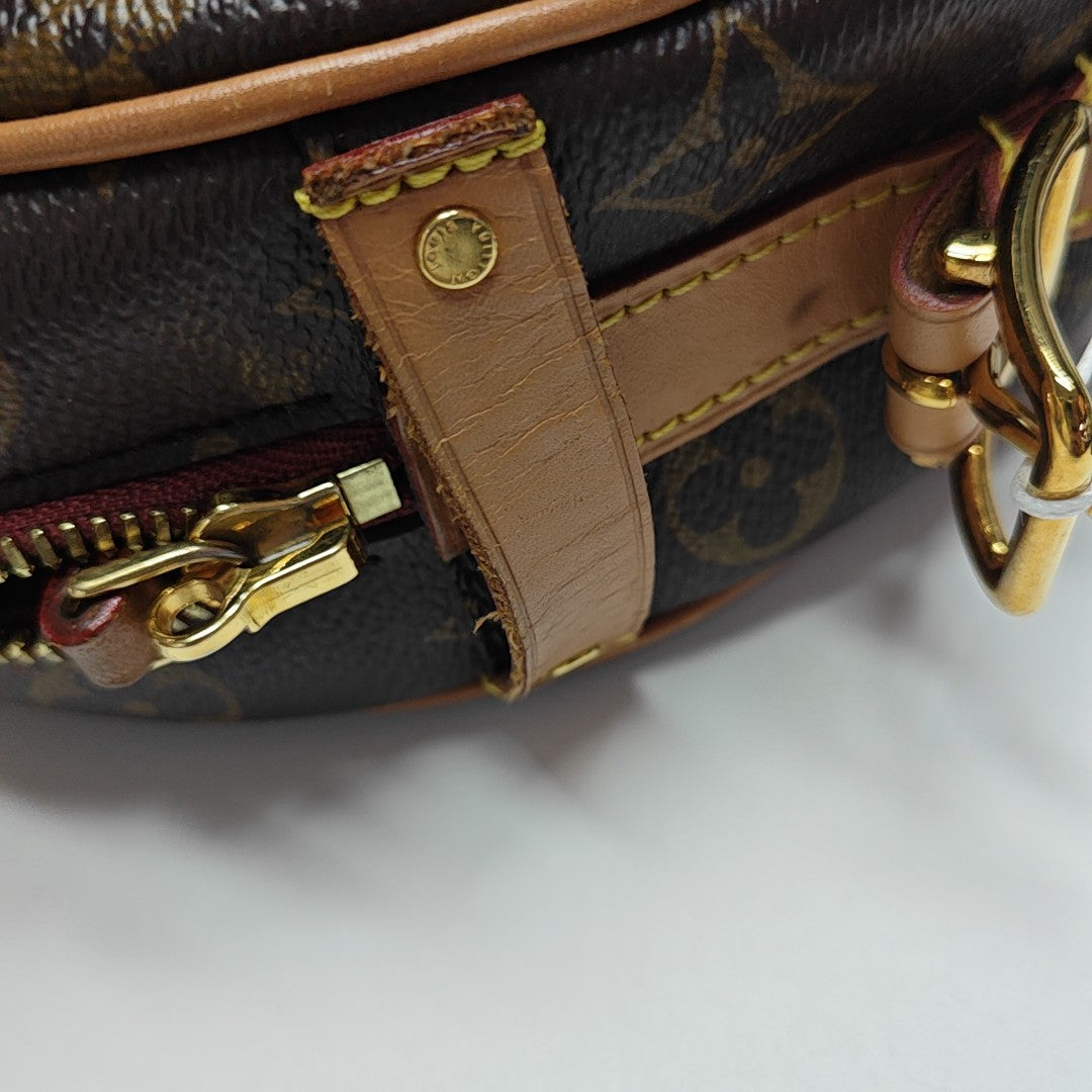 BOITE CHAPEAU MM Monogram Coated Canvas Brown