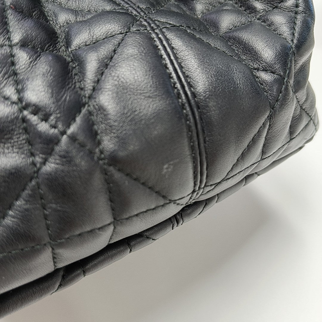 Toujours Medium Cannage Calfskin Black