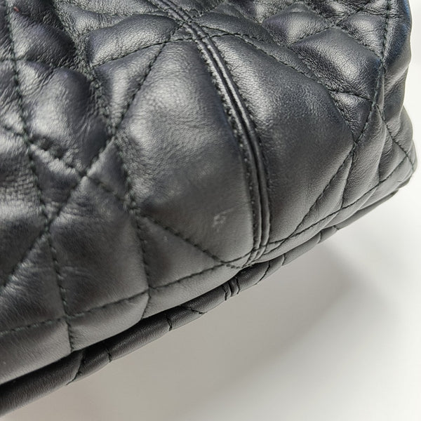 Toujours Medium Cannage Calfskin Black
