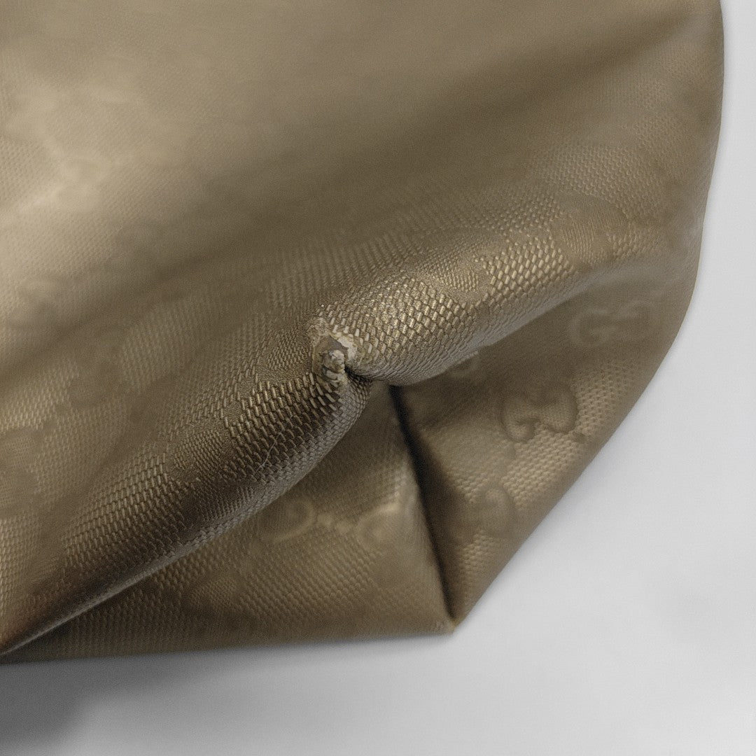 GG Imprime Monogram Coated Canvas Gold