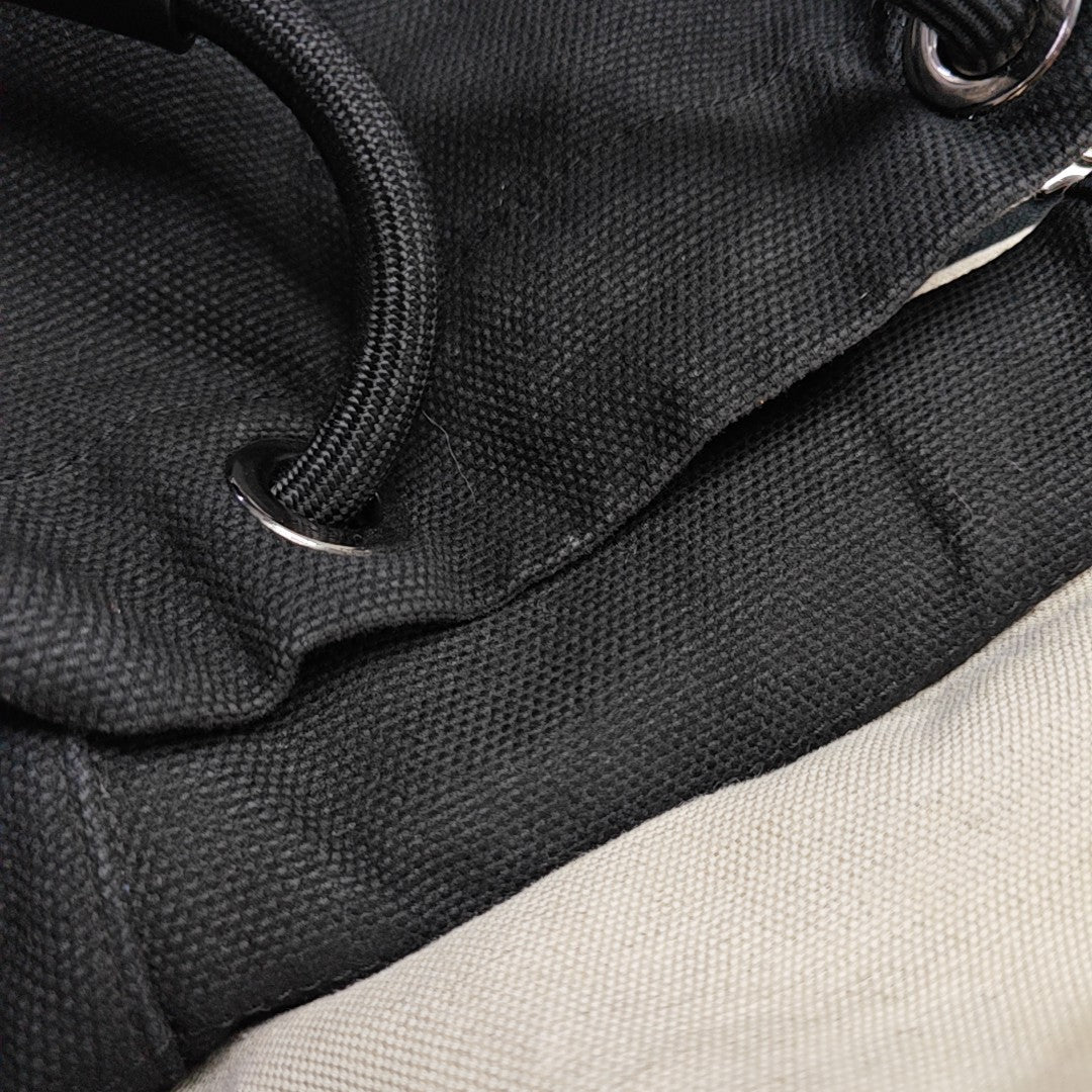 The Rucksack Canvas Black