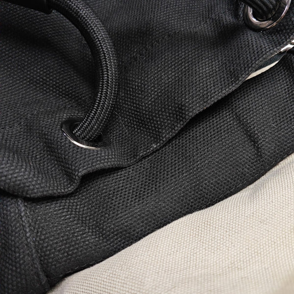 The Rucksack Canvas Black