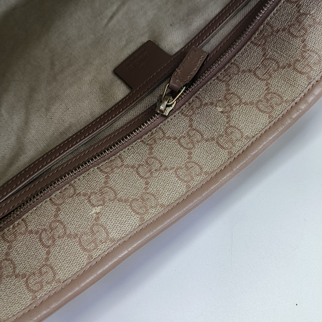 GG Imprime Monogram Coated Canvas Pink