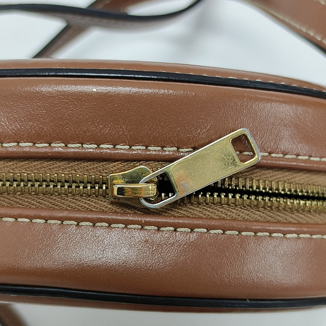 TRIOMPHE Small Calfskin Brown