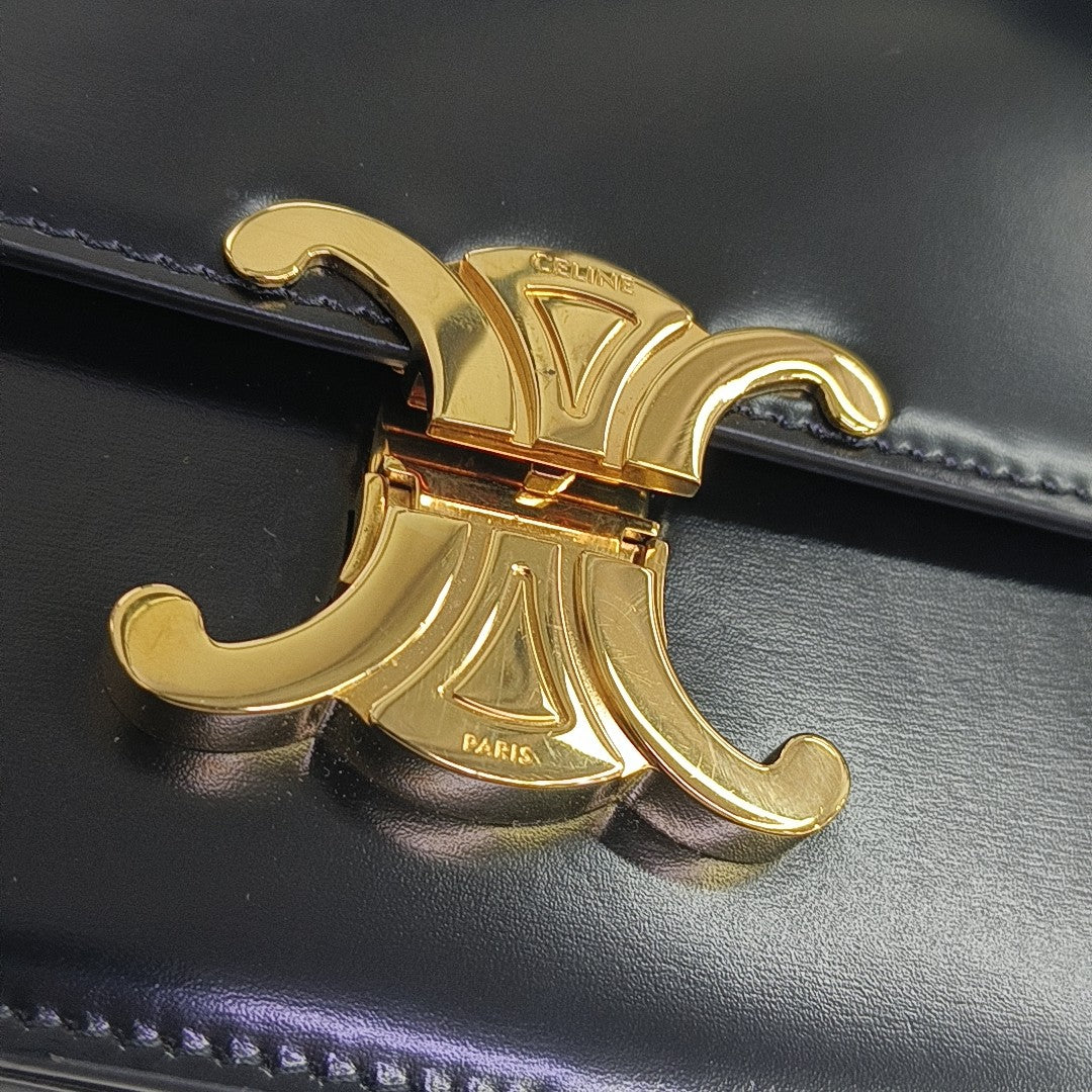TRIOMPHE Teen Calfskin Black