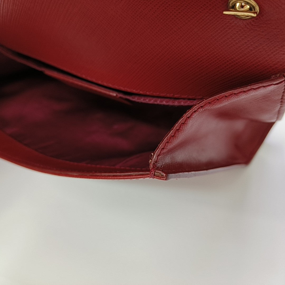 Ginny Calfskin Red