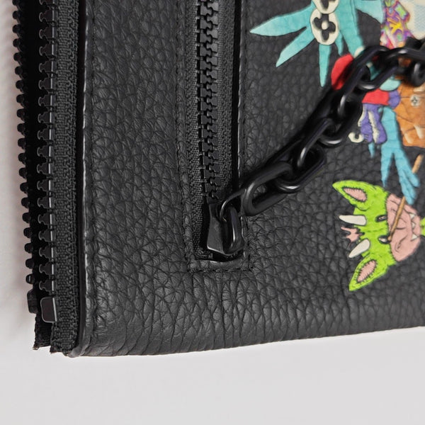 A4 Calfskin Black