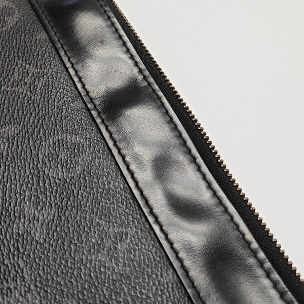 DISCOVERY Monogram Coated Canvas Gray