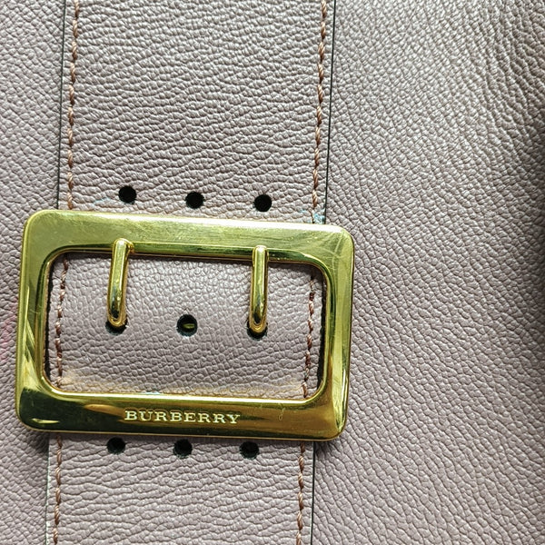 Buckle Calfskin Pink