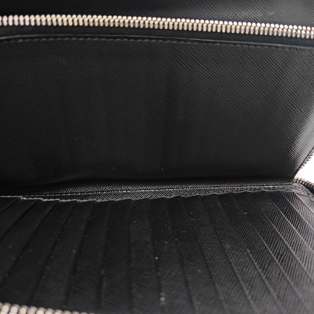 Saffiano Calfskin Wallet Black