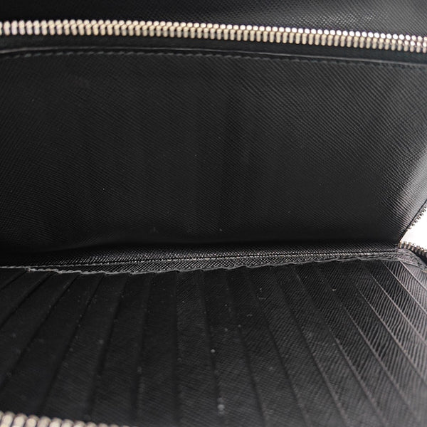 Saffiano Calfskin Wallet Black