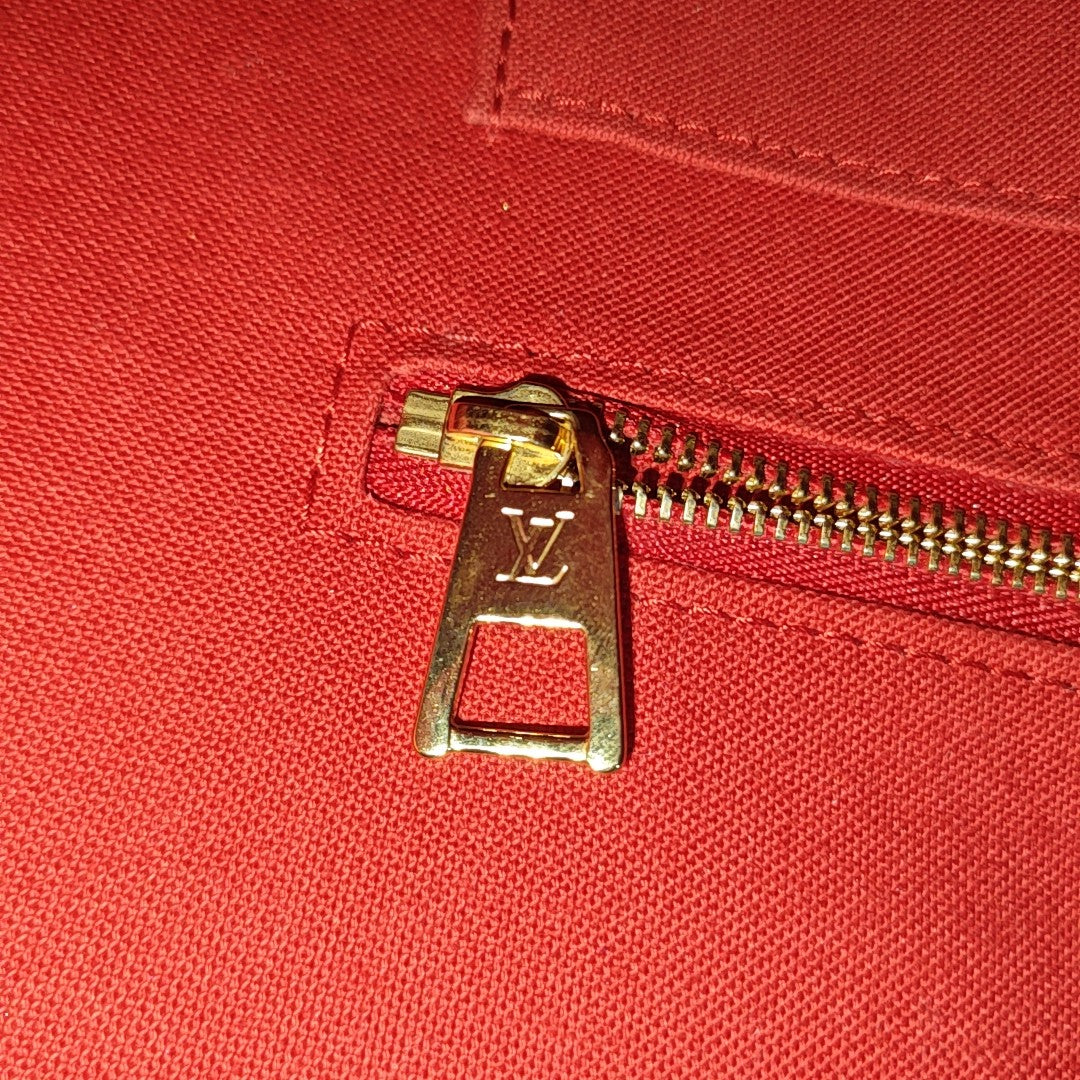 ONTHEGO MM Monogram Coated Canvas Brown
