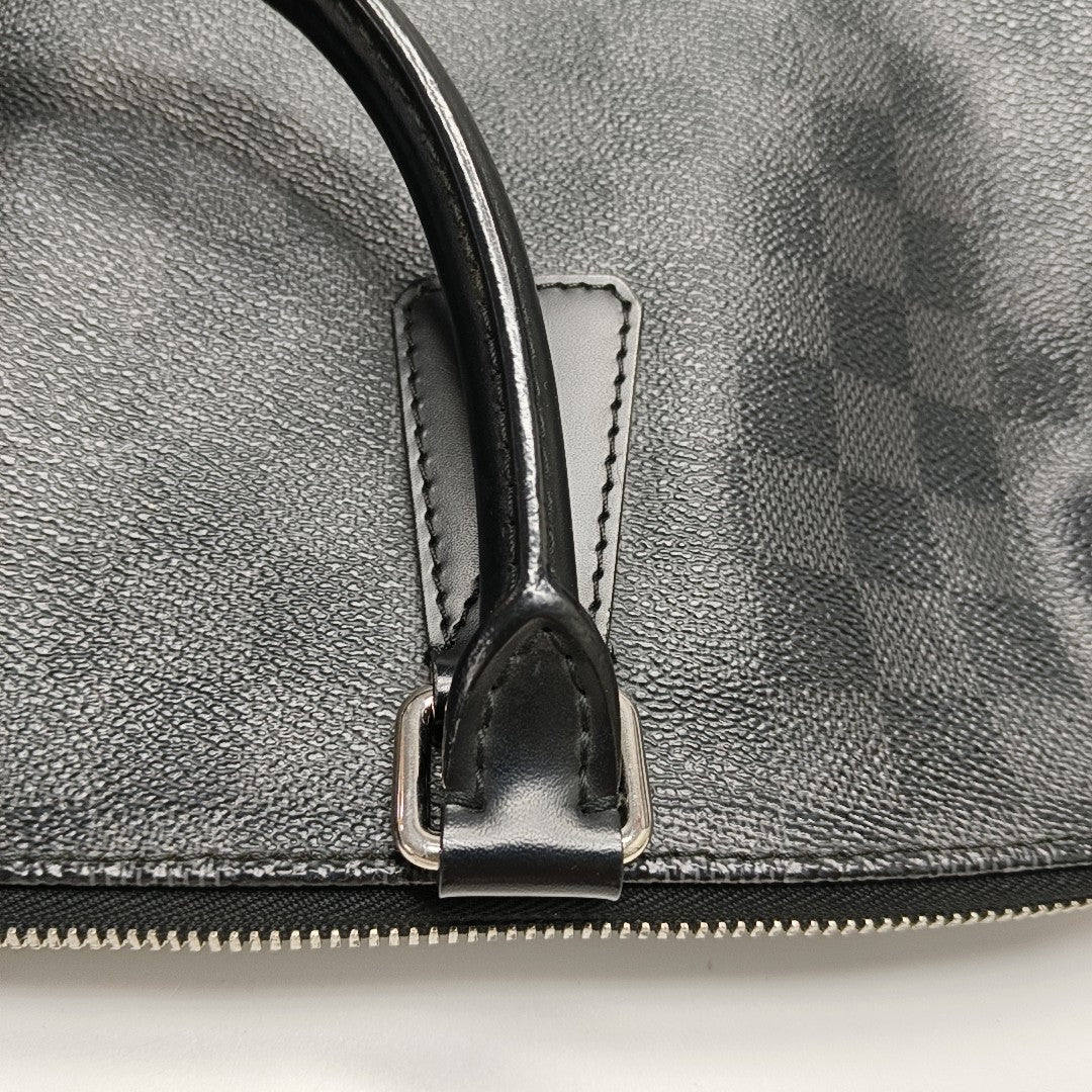 PORTE-DOCUMENTS Damier Graphite Coated Canvas Gray