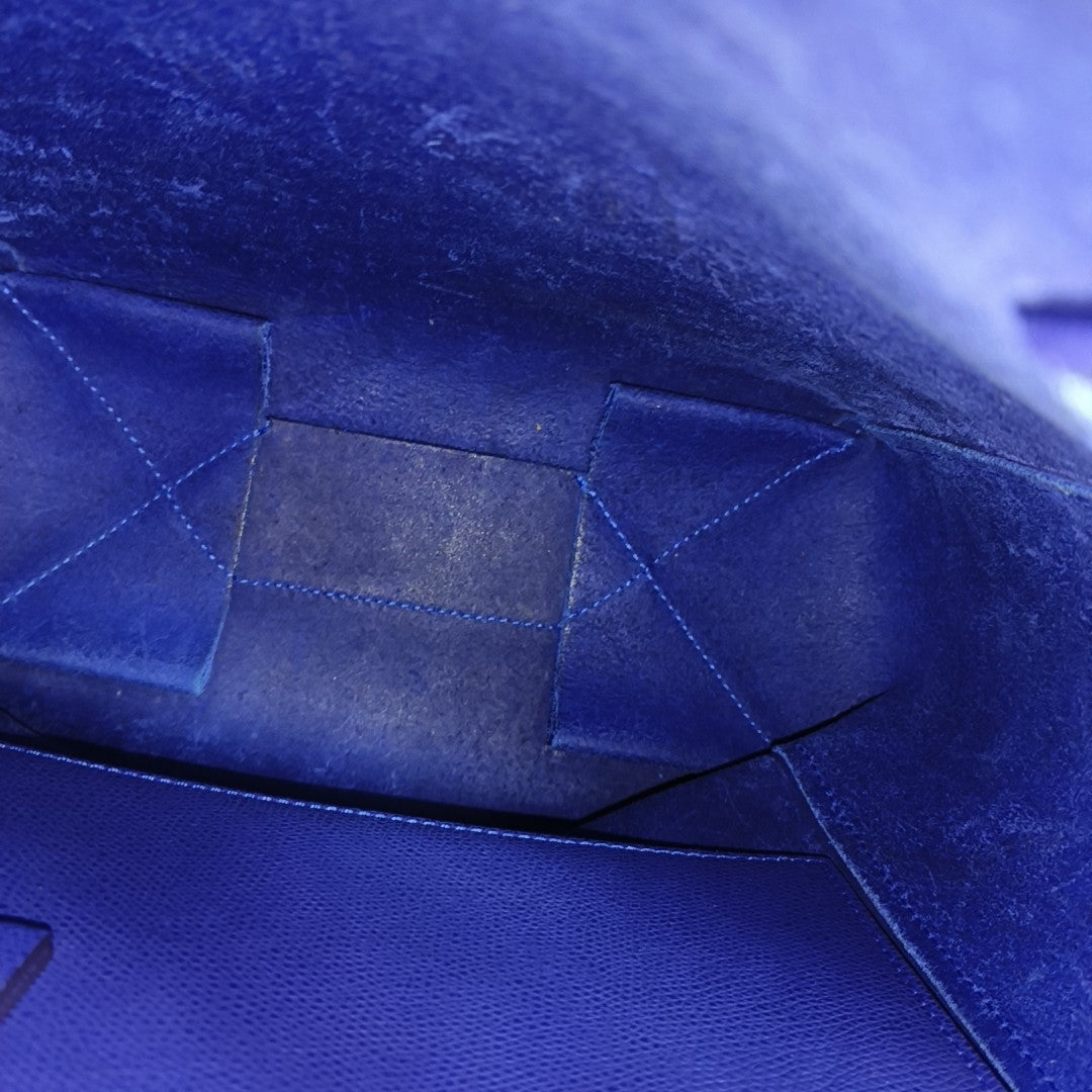 VERTICAL CABAS Mini Calfskin Blue