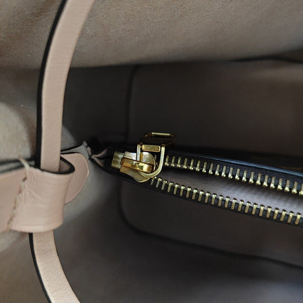 NÉONOÉ MM Monogram Coated Canvas Brown