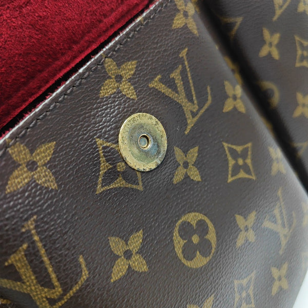 VIVA CITE Monogram Coated Canvas Brown