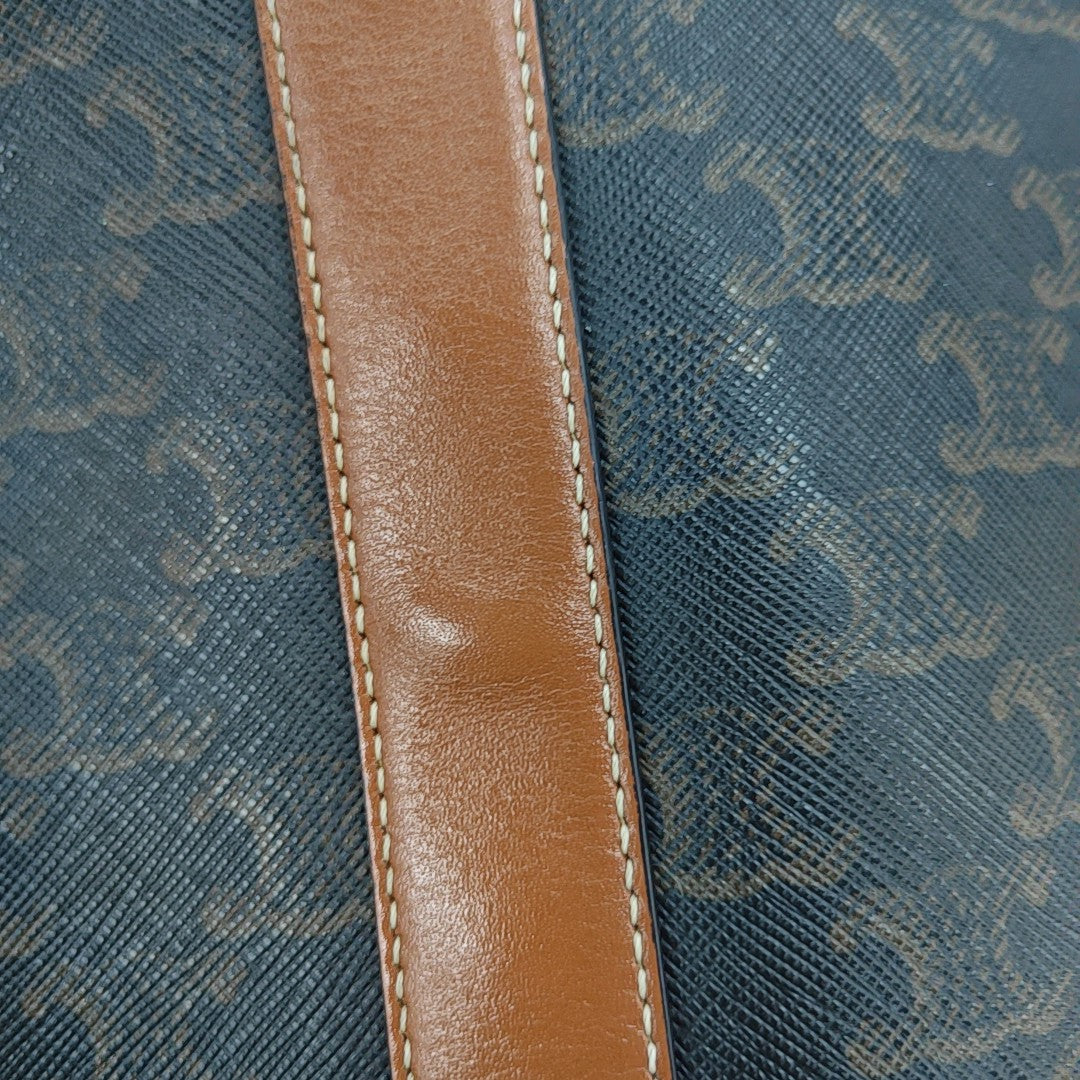 TRIOMPHE CANVAS Small Coated Canvas Brown
